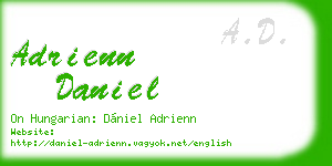 adrienn daniel business card
